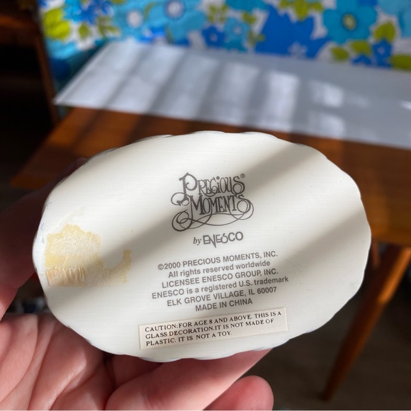 Vintage Enesco Precious Moments February glitter water globe figurine - Picture 4 of 6